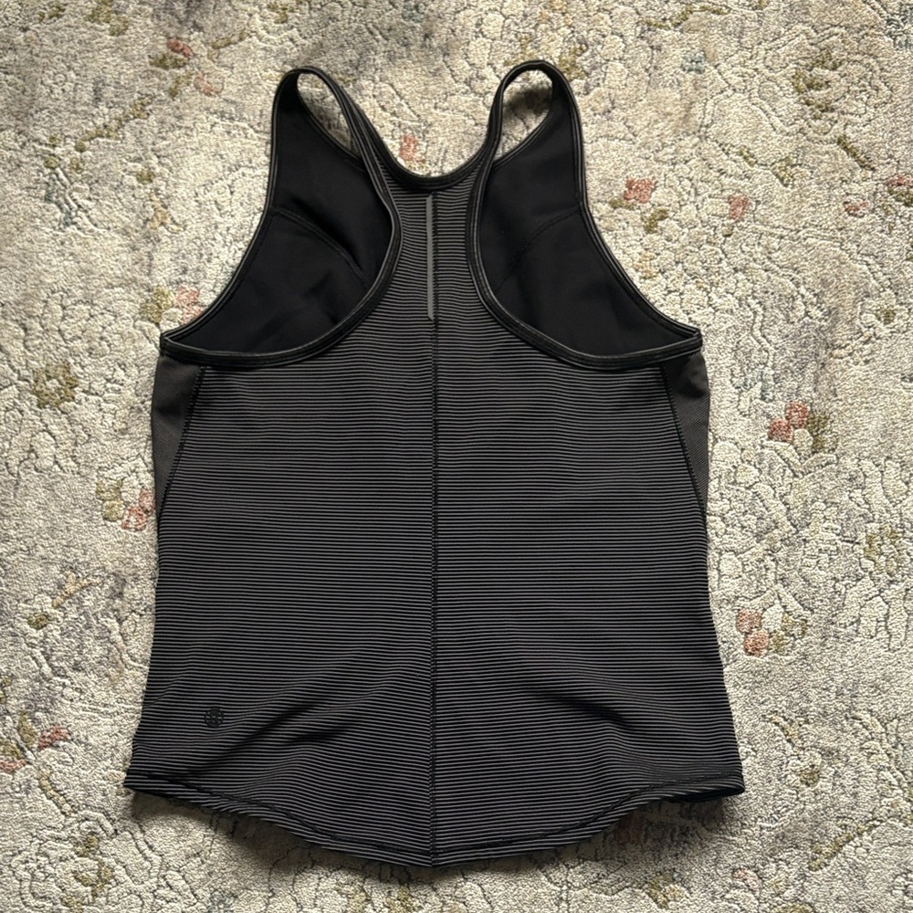 Lululemon Base Pace Tank Two-Tone Ribbed - Picture 5 of 10